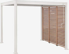 Bioklimatische Aluminiumpergola Mit Lamellen Und