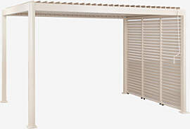 Bioklimatische Aluminiumpergola Mit Lamellen Und