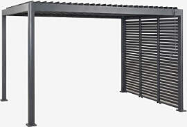 Bioklimatische Aluminiumpergola Mit Lamellen Und
