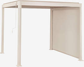 Bioklimatische Aluminiumpergola Mit Lamellen Und