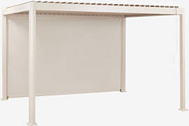 Bioklimatische Aluminiumpergola Mit Lamellen Und