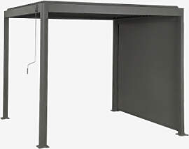 Bioklimatische Aluminiumpergola Mit Lamellen Und