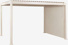 Bioklimatische Aluminiumpergola Mit Lamellen Und