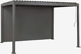 Bioklimatische Aluminiumpergola Mit Lamellen Und