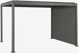 Bioklimatische Aluminiumpergola Mit Lamellen Und