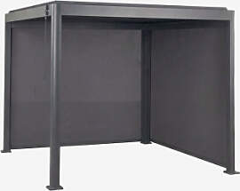 Bioklimatische Aluminiumpergola Mit Lamellen Und