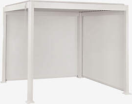 Bioklimatische Aluminiumpergola Mit Lamellen Und