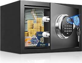 Biometrischer Tresor 18L mit Fingerabdruck –