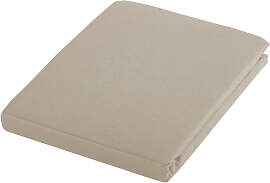 Bio:Vio Spannbetttuch Florentano, Beige, 180x200