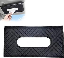 BIPROS Auto-Serviettenhalter aus Leder –
