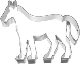 Birkmann 1010717210 Ausstechform Pferd, 11,6 cm,