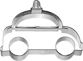 Birkmann 1010724810 Ausstechform, Polizeiauto, 7,5 