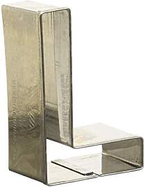 Birkmann, Ausstechform Buchstabe L, Grau, 6 cm,