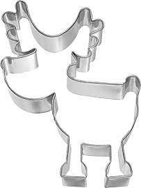 Birkmann, Ausstechform, Edelstahl, 9.5 cm x 2.5 cm 