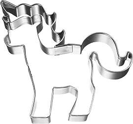 Birkmann, Ausstechform Einhorn, 8,5 cm, Edelstahl, 