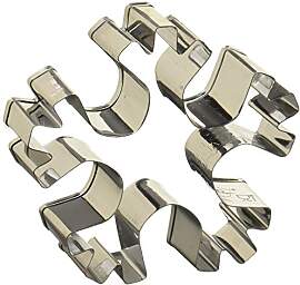 Birkmann, Ausstechform Eiskristall, Edelstahl, 5 x 