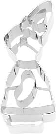 Birkmann, Ausstechform Hase im Kleid, Edelstahl,