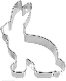 Birkmann, Ausstechform Hase sitzend, Edelstahl, 7cm