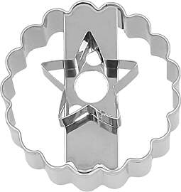 Birkmann, Ausstechform Linzer, Stern, 5cm,