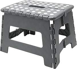 Bis 150 KG, Höhe 22 cm, Tritthocker Klappbar,