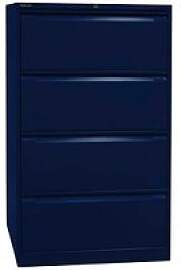 BISLEY DF3 Hängeregistraturschrank oxfordblau 4