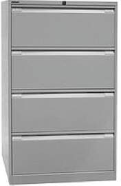 BISLEY Hängeregistraturschrank lichtgrau 4