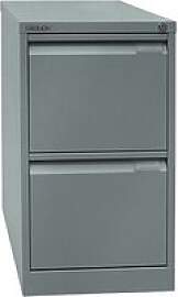 BISLEY Hängeregistraturschrank silber 2