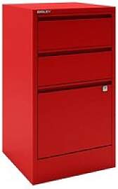 BISLEY Home Hängeregistraturschrank kardinalrot 3 