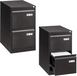 BISLEY LIGHT Hängeregistraturschrank schwarz 2