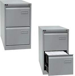 BISLEY LIGHT Hängeregistraturschrank silber 2