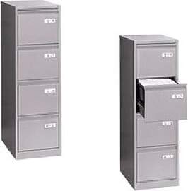 BISLEY LIGHT Hängeregistraturschrank silber 4