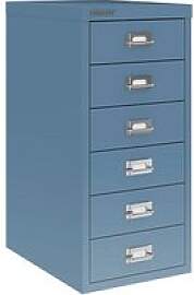 BISLEY MultiDrawer™ L296 Schubladenschrank blau