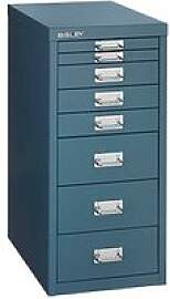 BISLEY MultiDrawer™ L298 Schubladenschrank blau
