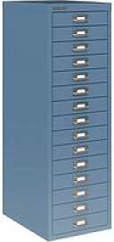 BISLEY MultiDrawer™ L3915 Schubladenschrank blau 