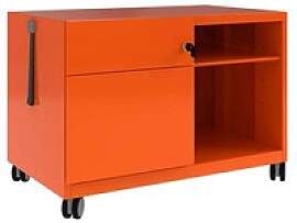 BISLEY Note™ Caddy Rollcontainer orange 2