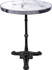 Bistrotisch SIT, weiß (weiß, schwarz, weiß),