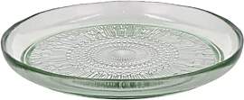 BITZ Kusintha Glasteller, Teller aus Glas, 25 cm,