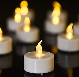 Biyanuo LED Teelichter,100 Stück LED Kerzen