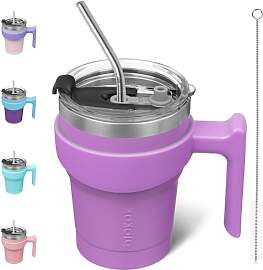 BJPKPK 300 ml Thermobecher mit Griff und
