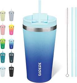 BJPKPK 530 ml Isolierter Edelstahl-Becher mit