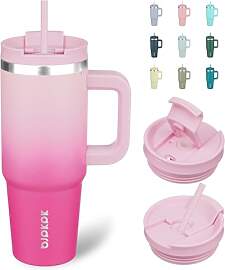 BJPKPK 900 ml Isolierter Edelstahl-Becher mit