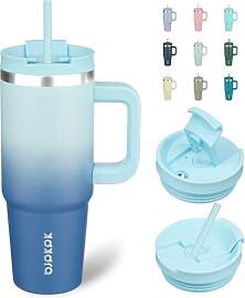 BJPKPK 900 ml Isolierter Edelstahl-Becher mit