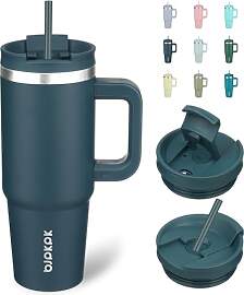 BJPKPK 900 ml Isolierter Edelstahl-Becher mit