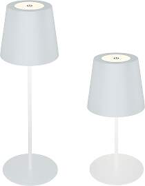 B.K.LICHT Außen-Tischleuchte "BK_TL1594 Akku 