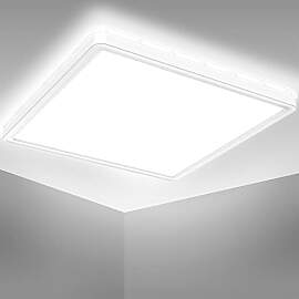 B.K.Licht - Deckenlampe für Bad mit indirektem