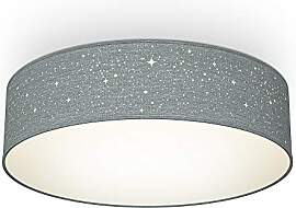 B.K.Licht - Deckenlampe, Lampenschirm mit