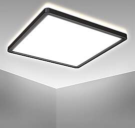 B.K.Licht - Deckenlampe mit indirektem Licht,