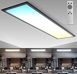B.K.Licht - LED Deckenlampe mit Fernbedienung,