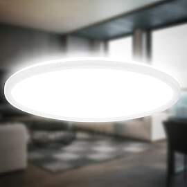 B.K.Licht - LED Deckenlampe mit indirektem Licht,