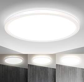 B.K.Licht - LED Deckenlampe mit indirektem Licht,